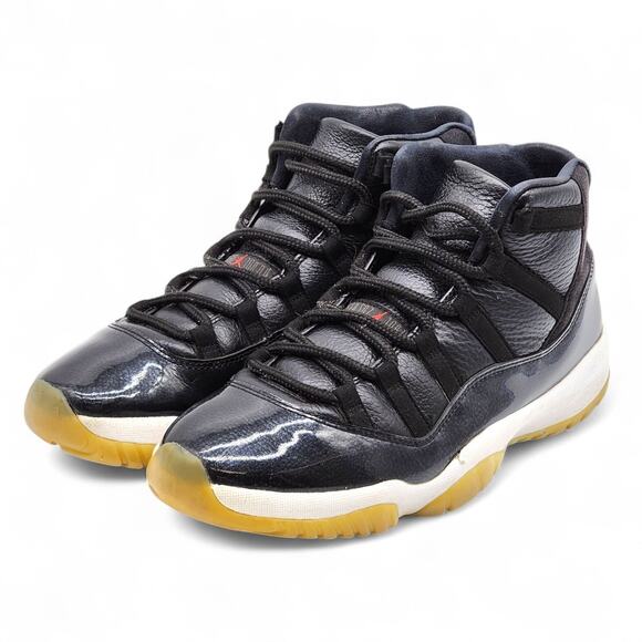 Nike Air Jordan Retro 11 OG Sneakers 378037-002 2015 Black US 10.5 - Preowned main image 10